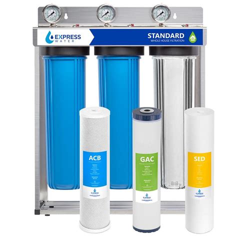 whole house water filter removes metals|water filter contaminant removal.